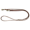 Trixie Hondenriem Rustic Verstelbaar Vetleer Donkerbruin - 200x2.5 cm