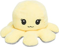 Trixie Octopus Omkeerbaar Pluche Grijs / Geel - 19 cm