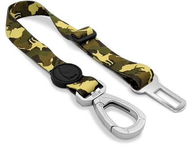 Morso Honden Autogordel Gerecycled Full Metal Dog Bruin - 40-65x2.5 cm Tot 80 kg