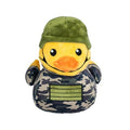 Fuzzyard Duck Commanduck Pluche - 16x15x17 cm