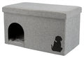 Trixie Kattenhuis Kimy Grijs - 70x40x40 cm