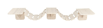 Trixie Klim / Klauterladder Wand Wit - 150x30 cm