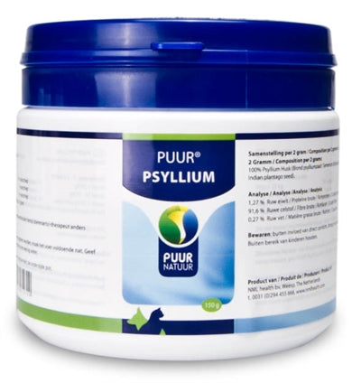 Puur Natuur Psyllium Hond En Kat - 150 Gr