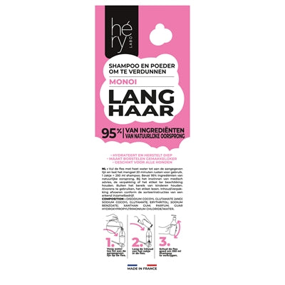 Hery Shampoo Poeder Langharige Vacht - 25 Gr