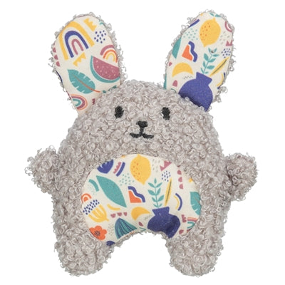 Trixie Konijn Pluche Met Kattenkruid / Catnip Grijs - 11 cm
