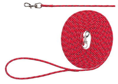 Trixie Hondenriem Junior Sleeplijn Lang Rood - 4 Mmx4 Mtr