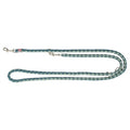 Trixie Hondenriem Cavo Verstelbaar Petrol / Salie Groen - 200x1.2 cm