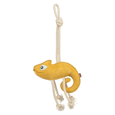 Trixie Kameleon Leer Met Touw - 45 cm