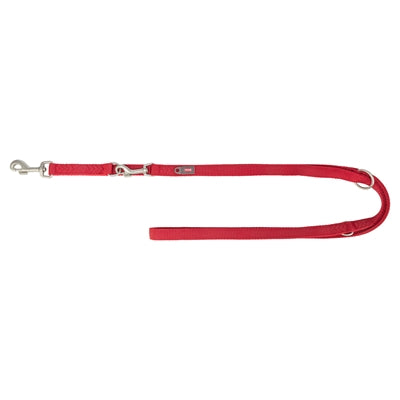 Trixie Hondenriem Premium Verstelbaar Tweelaags Rood - 200x1.5 cm