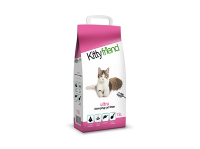 Kitty Friend Ultra Kattenbakvulling - 15 ltr