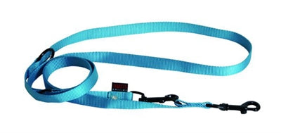 Martin Hondenriem Multipurpose Nylon Turquoise - 200x2 cm