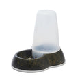 Savic Drinkbak Loop Marble Zwart / Goud - 26x17.5x23 cm 1.5 ltr