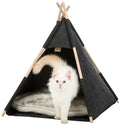 Trixie Kattenmand Tipi Vilt Antraciet - 55x55x65 cm