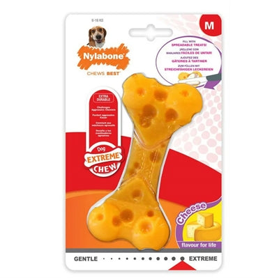 Nylabone Dura Chew Cheese Bone - Tot 16 kg