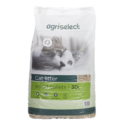 Agriselect Cat Litter Kattenbakvulling - 30 ltr
