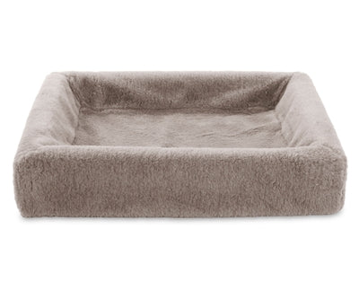 Bia Bed Fleece Hoes Hondenmand Taupe - bia-4 85x70x15 cm