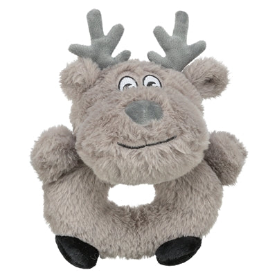 Trixie Rendier Pluche Grijs - 24 cm
