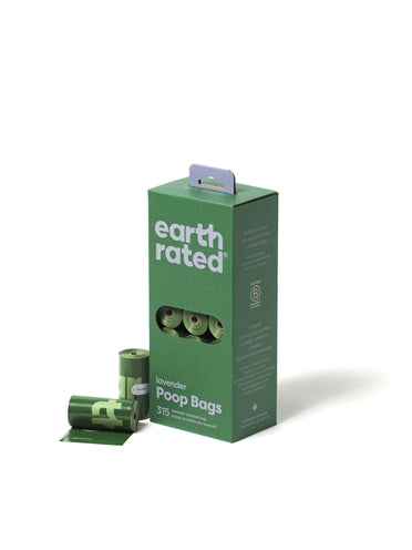 Earth Rated Poepzakjes Lavendel Gerecycled - 21x15 st