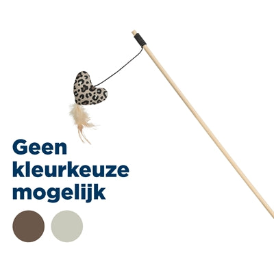 Trixie Kattenhengel Hart Hout / Katoen Met Kattenkruid / Catnip - 50 cm