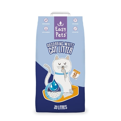 Easypets Kattenbakvulling Absorbing White - 20 ltr