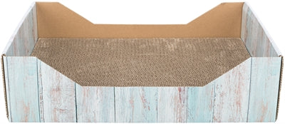 Trixie Krabmand Karton Catnip Turquoise - 45x33x12 cm