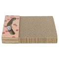 Trixie Krabplank Hartjes Met Ballen Rechthoekig Karton Abrikoos - 38x30x5 cm