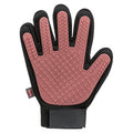 Trixie Vachtverzorgingshandschoen Mesh-Materiaal / TPR Roze / Zwart - 16x24 cm