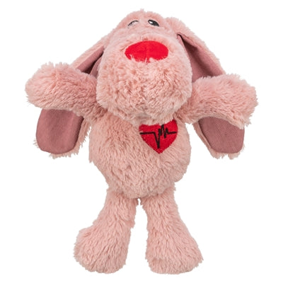 Trixie Hond Hart Pluche Roze - 28 cm