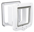 Trixie 4-Weg Kattenluik Met Tunnel Wit - 22x20 cm