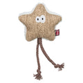 Trixie Ster Stof / Pluche Met Kattenkruid / Catnip Wit / Beige - 17 cm