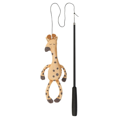 Trixie Kattenhengel Telescopisch Grote Katten Met Giraffe Bruin - 106 cm