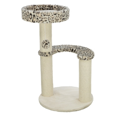 Trixie Krabpaal Leo Panterprint Rond Creme - 42x42x82 cm