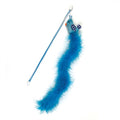Happy Pet Tabby Patch Kattenhengel Vogel Blauw - 40x7.5 cm