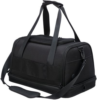 Trixie Vliegtuigtas Plane Zwart - 44x28x25 cm