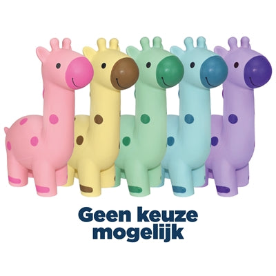 Multipet Giraffe Latex Assorti - 14.5 cm