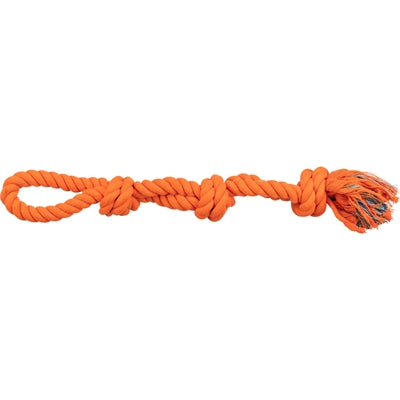 Trixie Werp Flostouw 3-Knoop Oranje - 60 cm
