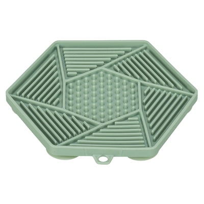 Trixie Lick'N'Snack Mat Met Zuignappen Siliconen Salie - 17 cm