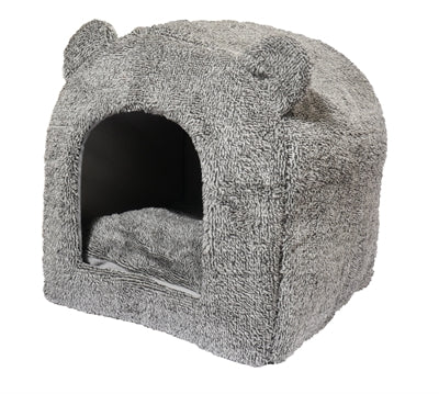 Rosewood Kattenmand Iglo Teddy Grijs - 38x38x40 cm