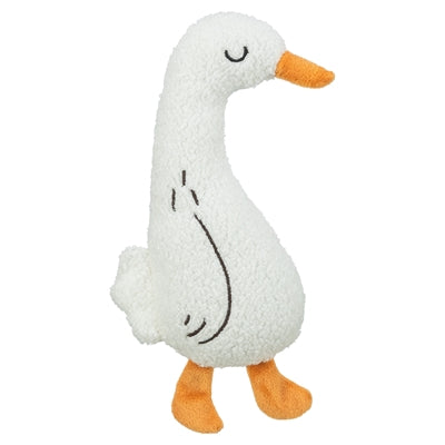 Trixie Gans Pluche Wit - 28 cm