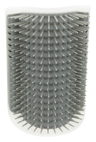 Trixie Massageborstel Muur Hoek Grijs - 8x13 cm