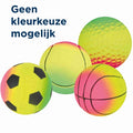 Trixie Schuimrubber Bal Assorti - 7x7x7 cm