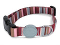 Morso Halsband Hond Gerecycled Skyline Rood / Roze - 37-58x2.5 cm