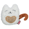 Trixie Kat Stof / Pluche Met Kattenkruid / Catnip Wit / Beige - 8 cm