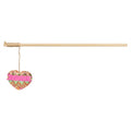 Trixie Kattenhengel Hart Hout / Pluche Met Kattenkruid / Catnip - 40 cm
