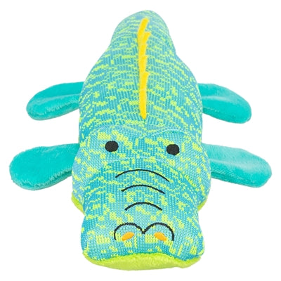 Trixie Krokodil Stof Aqua / Groen - 33x13.5x7.5 cm