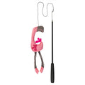 Trixie Kattenhengel Telescopisch Grote Katten Met Flamingo Roze - 106 cm