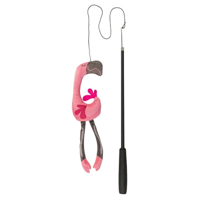 Trixie Kattenhengel Telescopisch Grote Katten Met Flamingo Roze - 106 cm