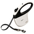 Flexi Rollijn One Wit / Zwart - 5 Mtr Tot 30 kg