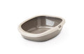 Savic Kattenbak Happy Planet Gizmo Met Rand Mocca / Warmgrijs - 44x35.5x12.5 cm