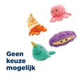 Croci Reef Dier Pluche Assorti - 7.5 cm